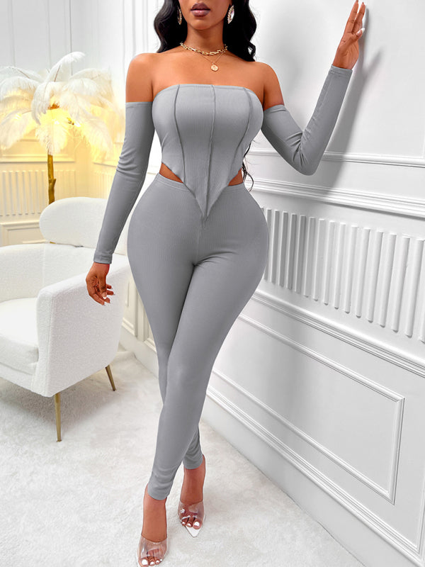 Chic Edge One-Shoulder Suit