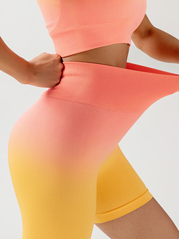 Ombré Seamless Yoga Duo Set