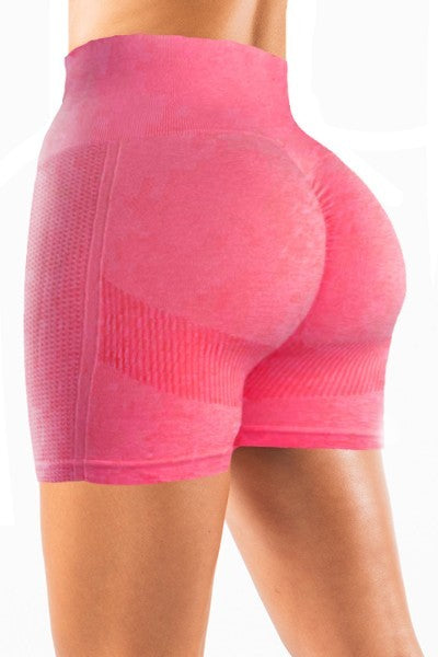 Seamless Scrunch Yoga Shorts - NOVA VOGUE