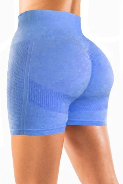 Seamless Scrunch Yoga Shorts - NOVA VOGUE