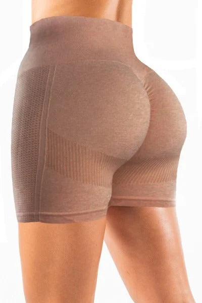 Seamless Scrunch Yoga Shorts - NOVA VOGUE